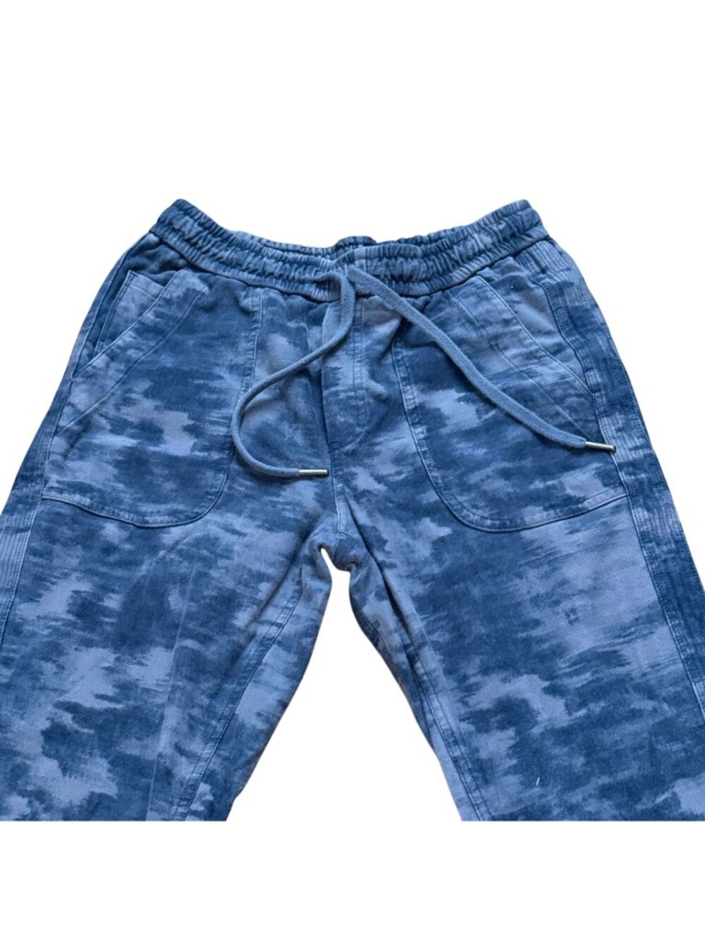 Athleta Farallon Printed Jogger Pant Inversion Medievil Violet-4-GUC - Picture 2 of 6